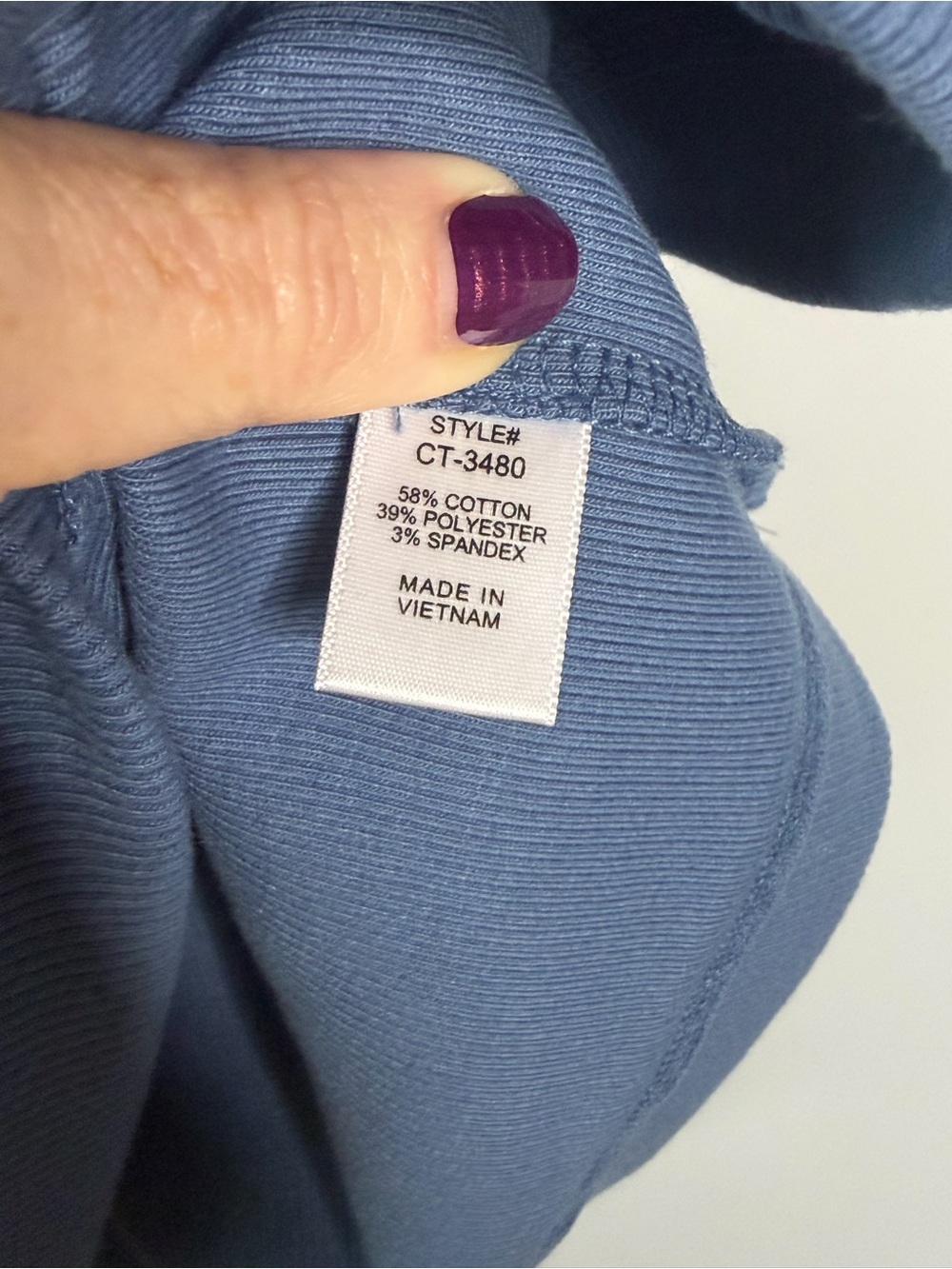 NWOT Zenana Dusty Blue Wide-Leg Lounge Set Medium - Picture 5 of 13